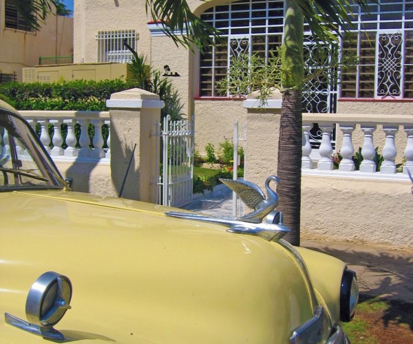 Cuba Vintage Car Hood